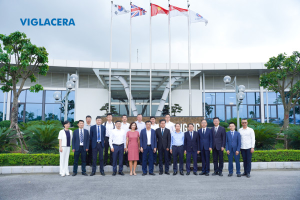 Đoàn công tác thành phố Dương Châu (Trung Quốc) tìm hiểu đầu tư vào Khu công nghiệp Viglacera tại Bắc Ninh